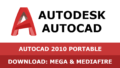 Download Autocad 2010 PORTABLE 32&64 bit full mega mediafire free