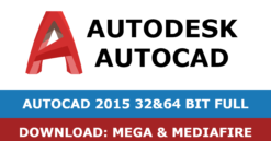 Download Autocad 2015 32&64 bit full mega mediafire free