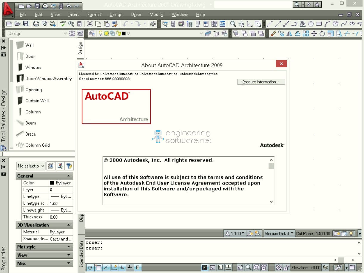 AutoCAD Architecture 2009 Full Crack- Links in Mega and MediaFire