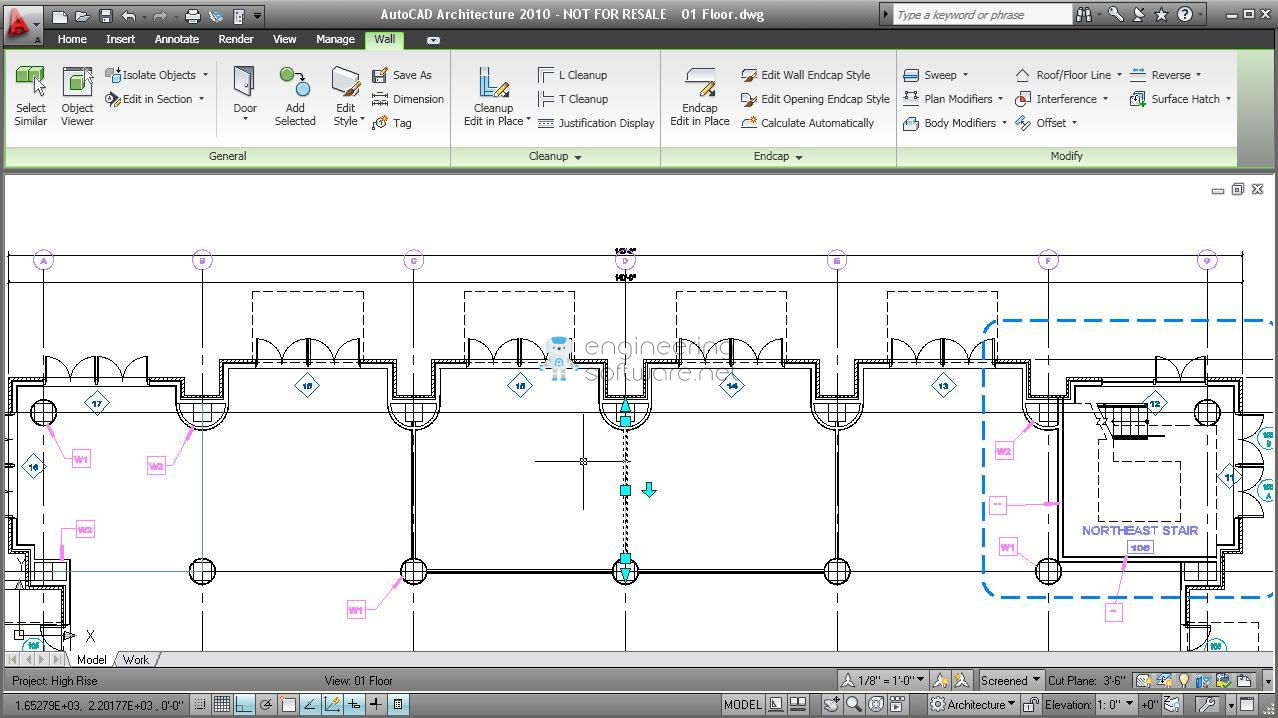 AutoCAD Architecture 2010 - Screenshot